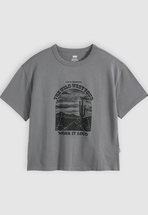 Levi's®, VINTAGE TEE - Μπλουζάκι με στάμπα - star stud wild west vt smoked pearl