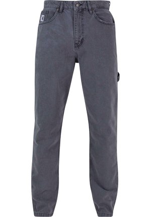 RETRO TAPE WOREAR DENIM - Siaurėjantys džinsai - light grey