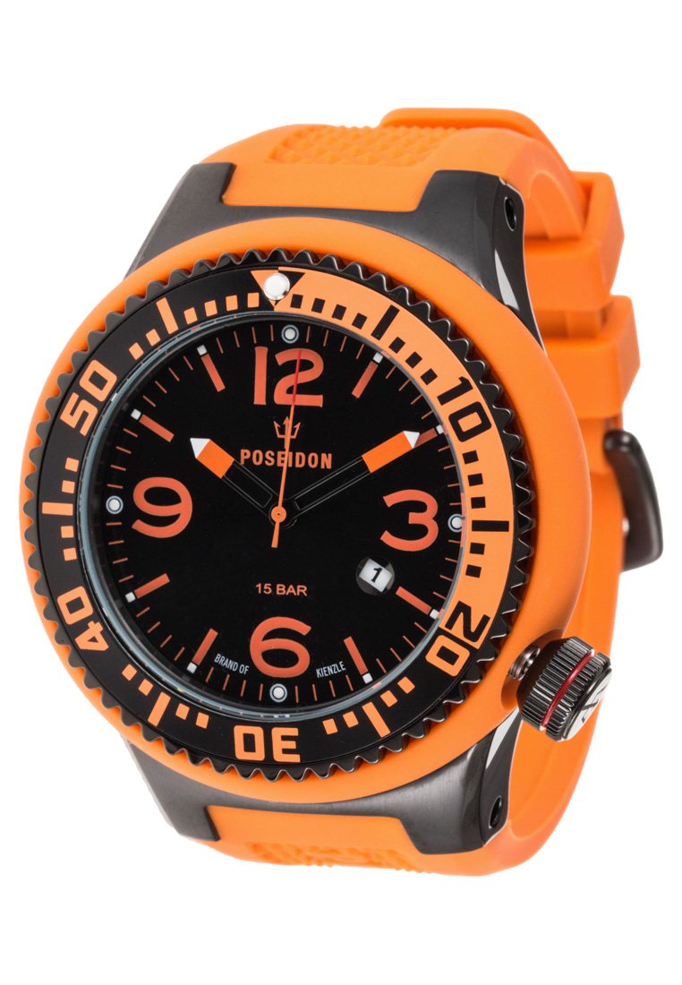 Kienzle POSEIDON XL - Watch - orange/schwarz/orange - Zalando.co.uk