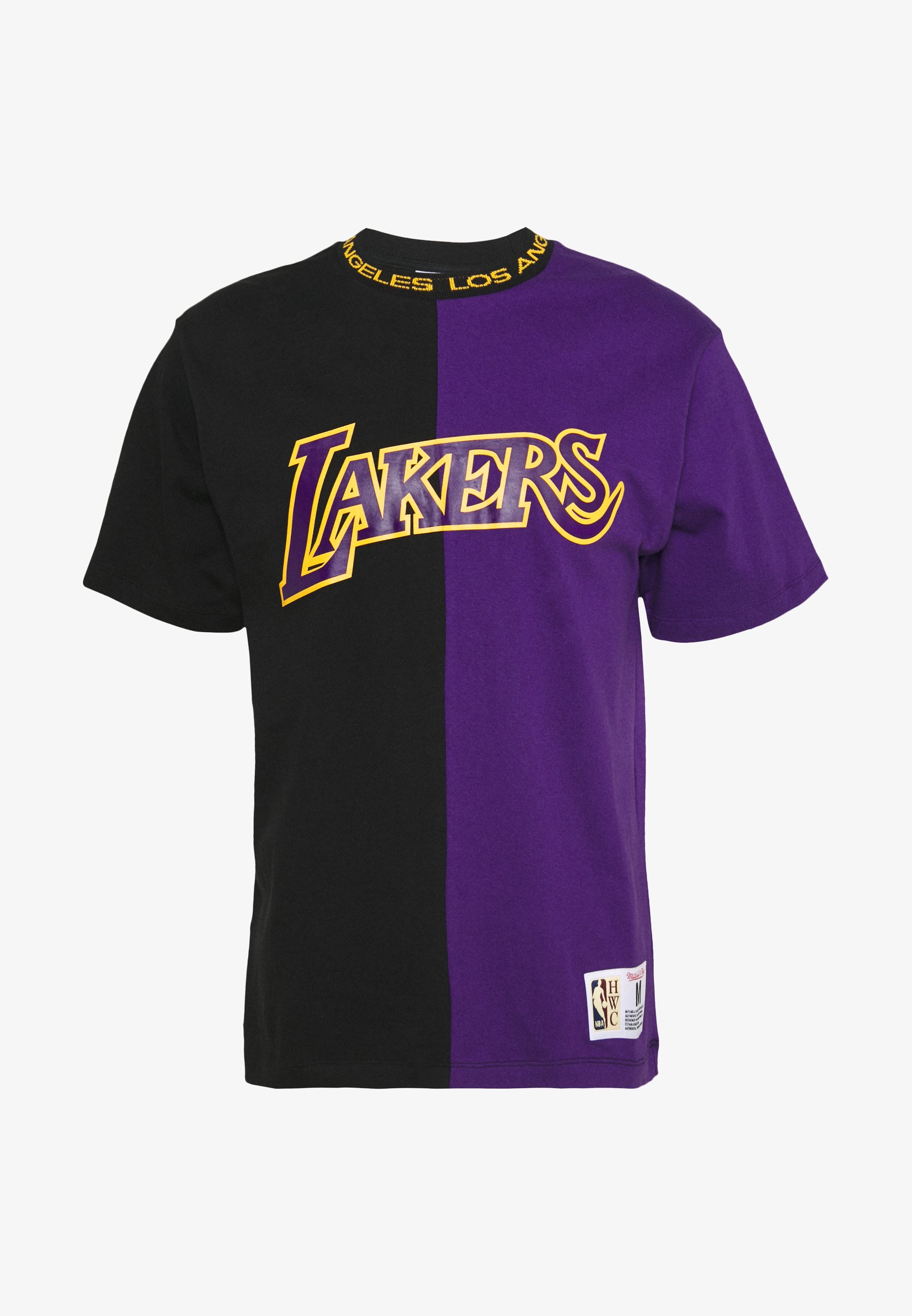 Mitchell Ness Nba Los Angeles Lakers Club Wear Black Purple Black Zalando De