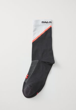 PULSE CREW UNISEX - Sportsocken - icicle/nine iron/neon flame