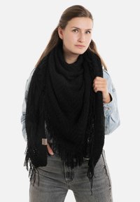 Knit Factory Sjaal - black
