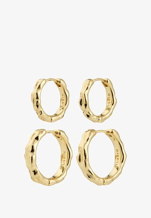 2 PACK SET - Auskarai - gold plated