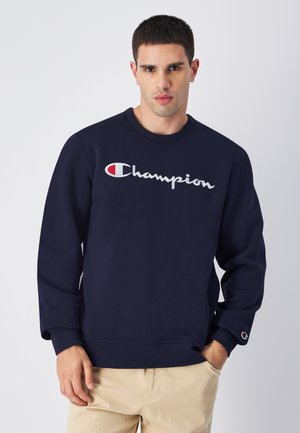 Champion CREWNECK  ICONS - Sweatshirt - dunkelblau
