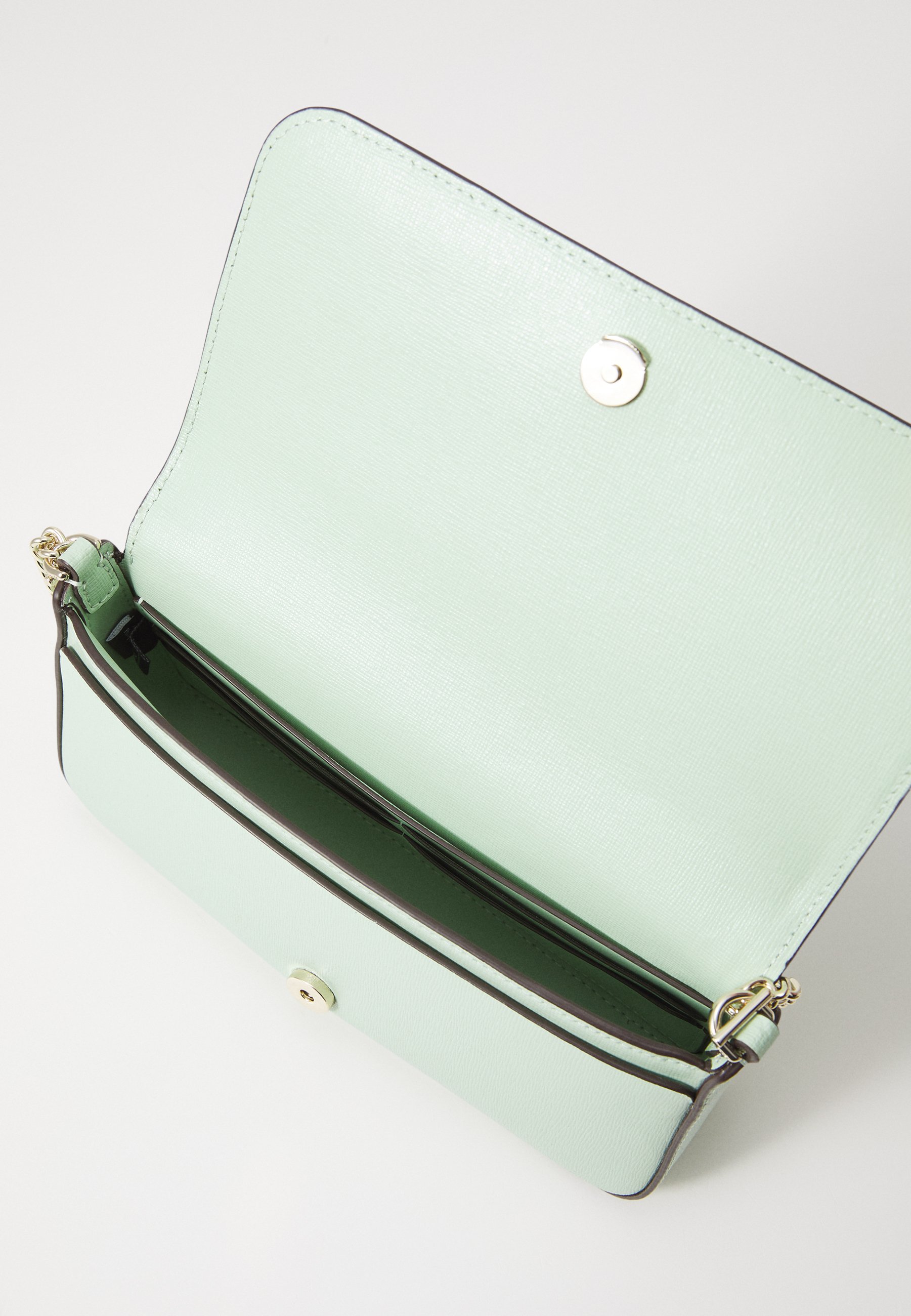 kate spade new york SERENA SAFFIANO - Cross body bag - pistachio