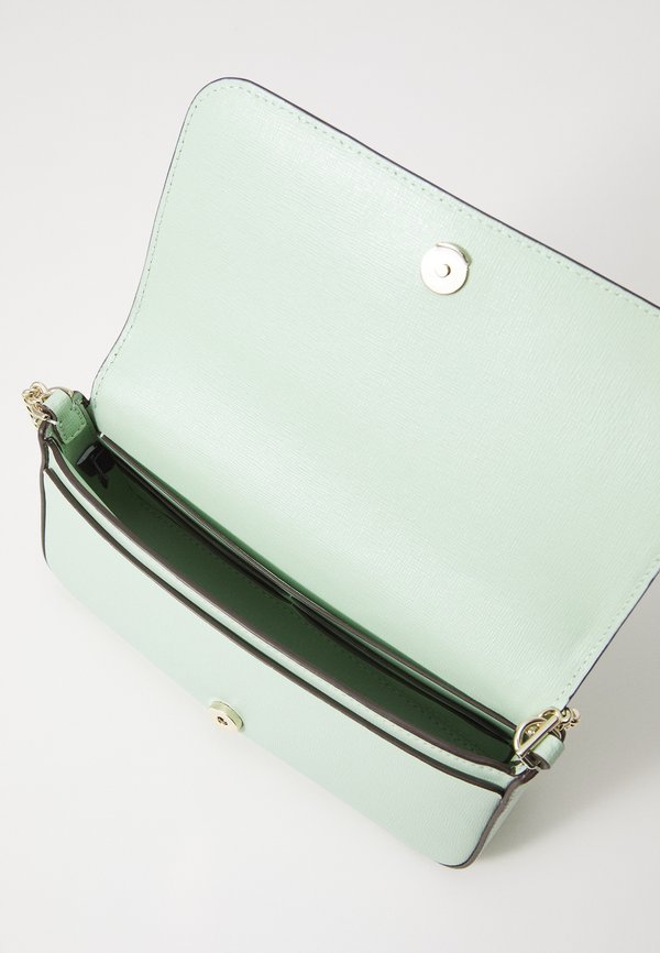 SERENA SAFFIANO - Cross body bag - pistachio ice4