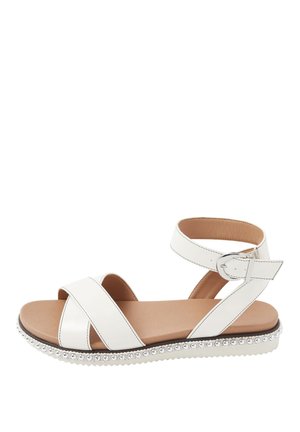 Yours Clothing, WIDE FIT - Sandalias - white