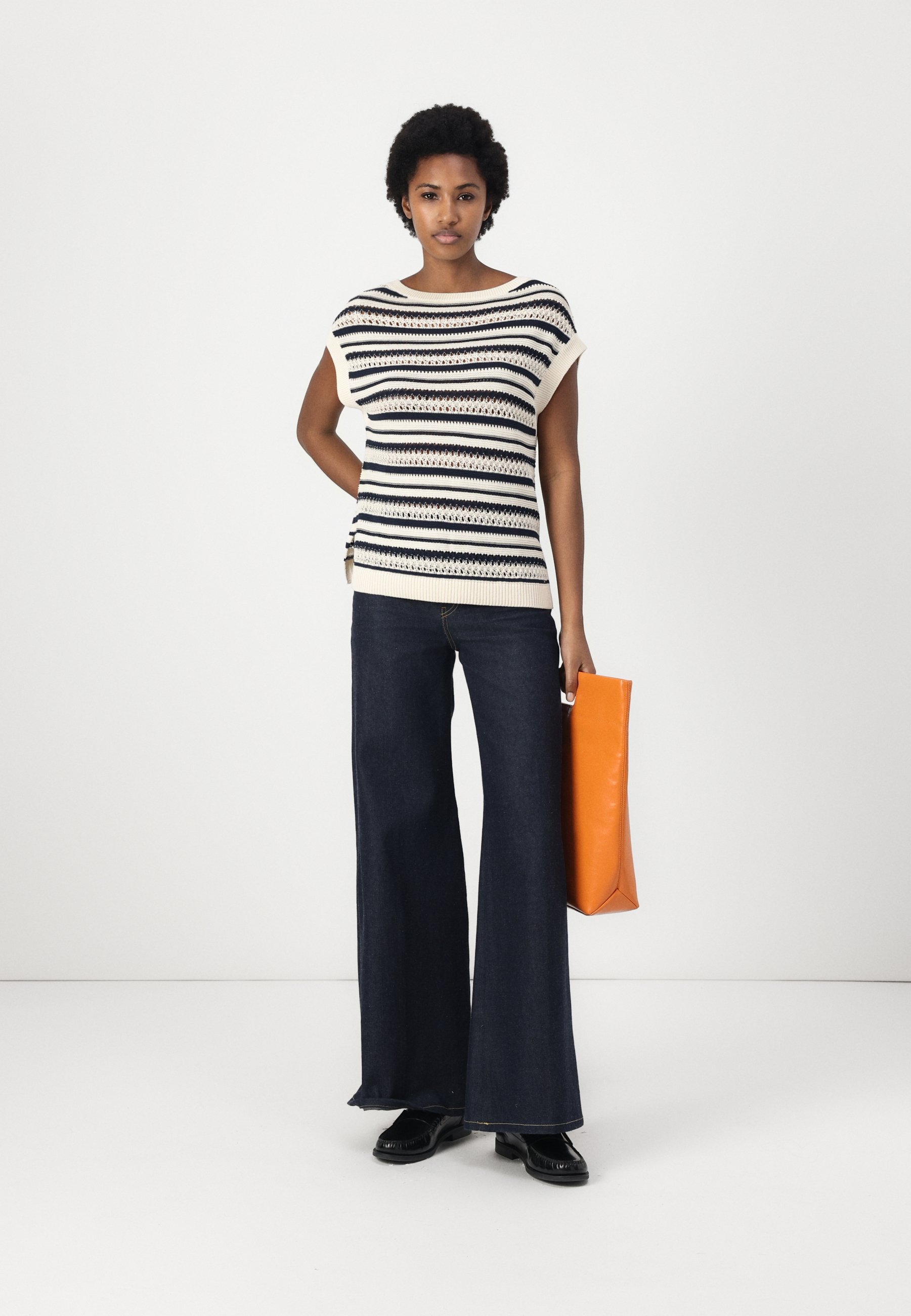 売れ筋商品|||トミー ヒルフィガー Tシャツ レディース トップス Top - desert sand dune/dark Tommy Hilfiger Top - desert sand dune/dark/béžová - Zalando.cz