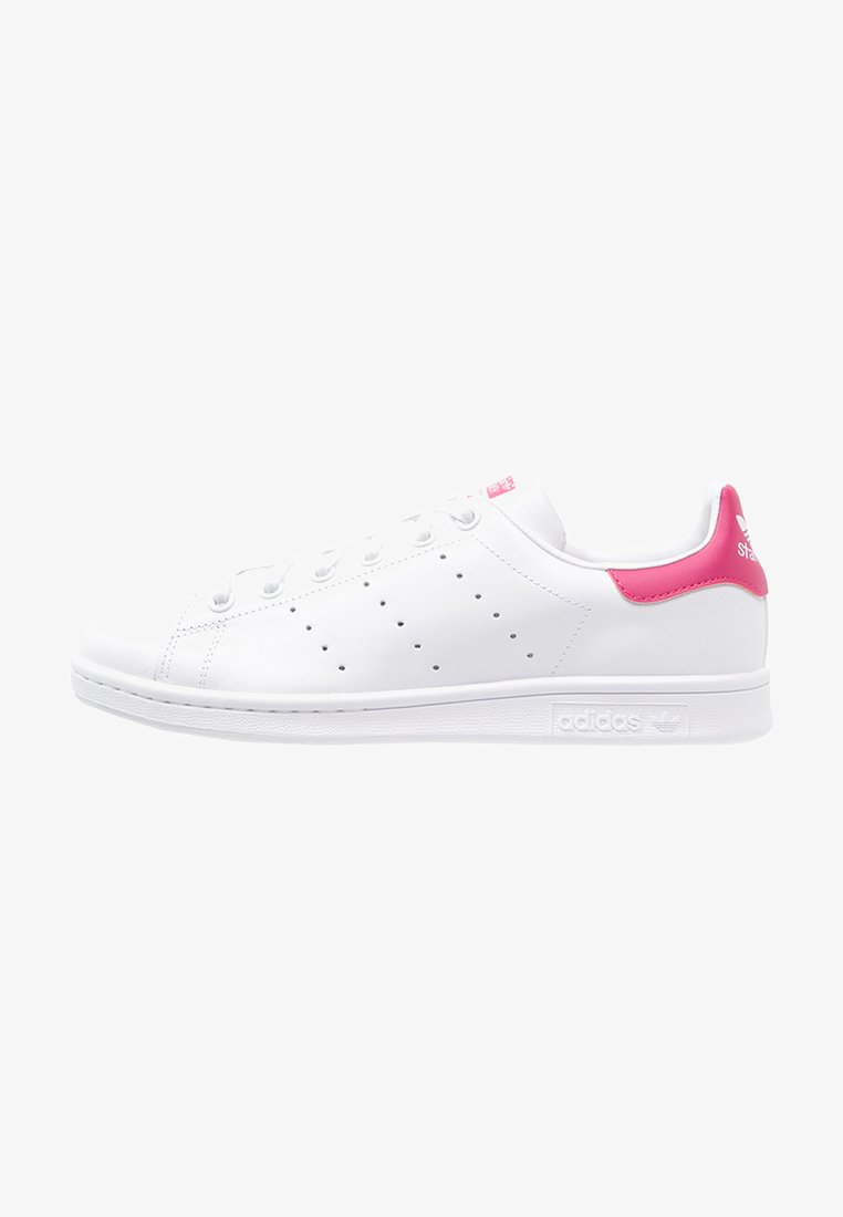 Adidas Originals Stan Smith Trainers White Bold Pink White Zalando Co Uk