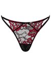 SEXY CROTCHLESS THONG - Thong - black/red