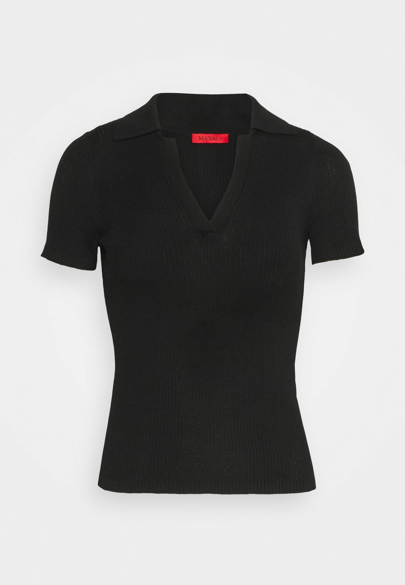 Damen Kleider | MAX&Co. SIGMA T-Shirt basic black/schwarz - EJ67953 Damen Kleider | MAX&Co. SIGMA T-Shirt basic black/schwarz - EJ67953