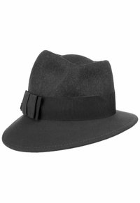 Lierys ASYM TWOTONE - Hut - anthrazit schwarz