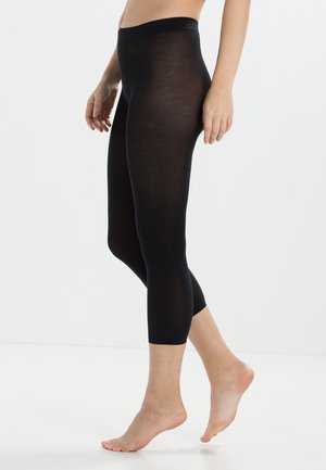 COTTON TOUCH COTTON-MIX - Legging - black