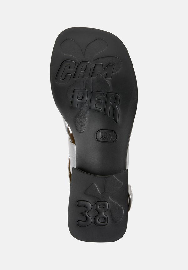 DANA - Sandals - rebound silver dana4