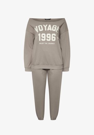 Yours Clothing, SET, jasny brąz