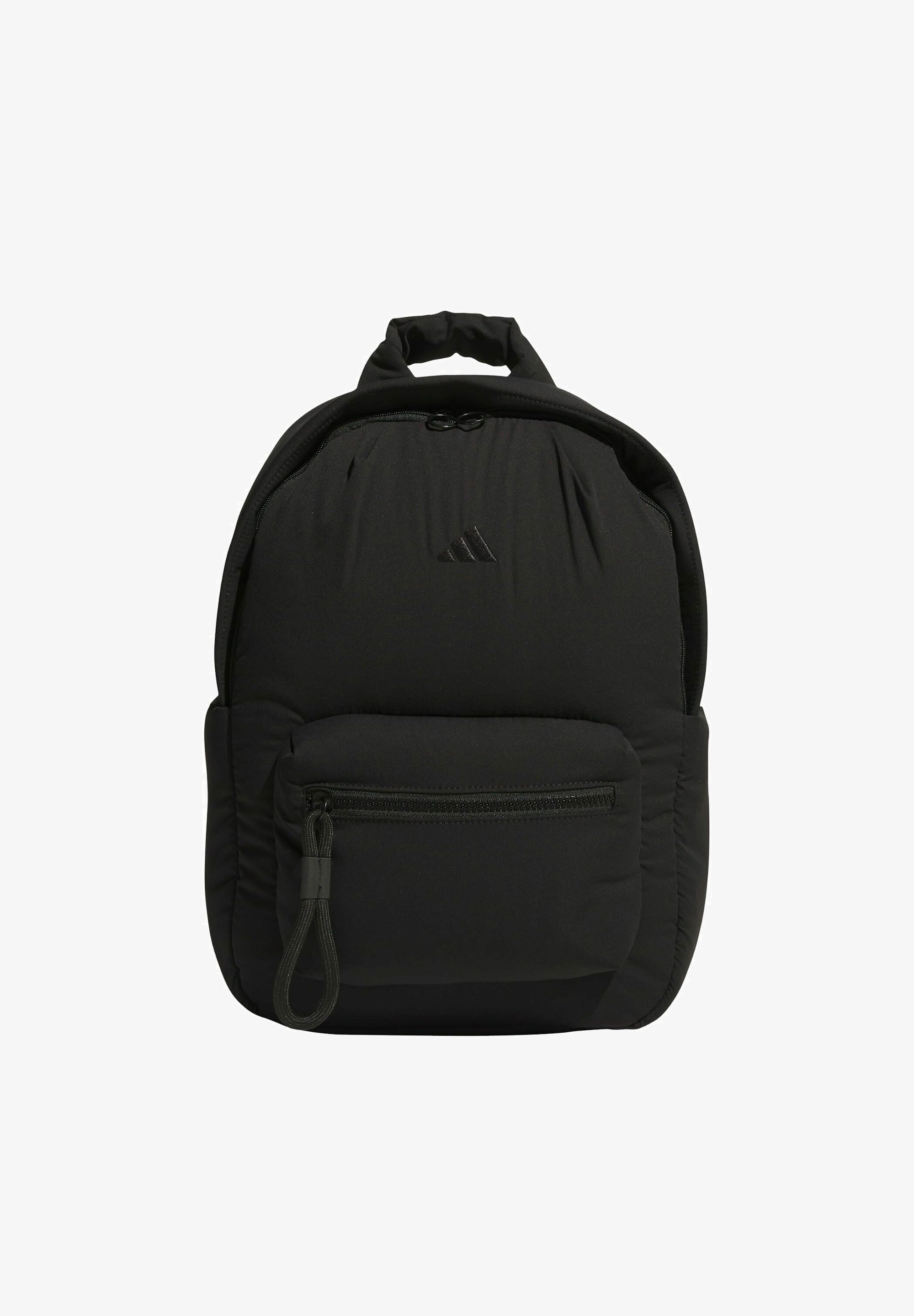 adidas black backpack handle on front Striker 3 in side pockets securely hold your water bottle Adidas Backpack Small Everyday Carry