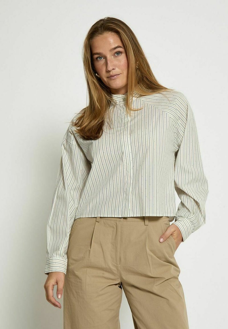 PEPPERCORN KAMARI - Overhemdblouse - whitecap str