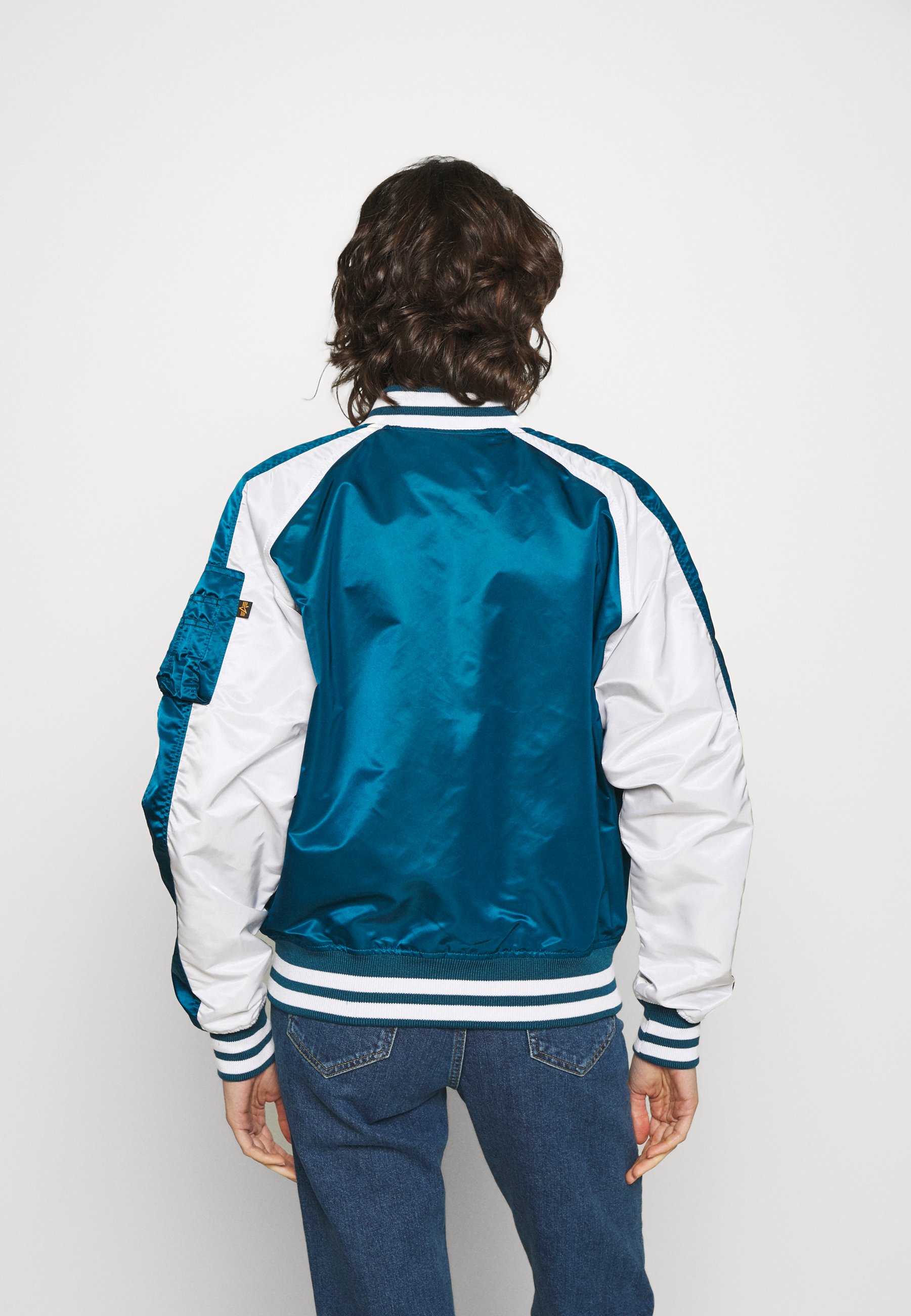 nasa bomber jacket green