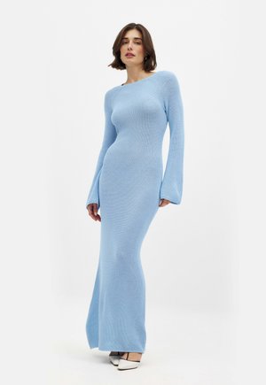 OPEN BACK LACE DETAIL - Dolga obleka - light blue