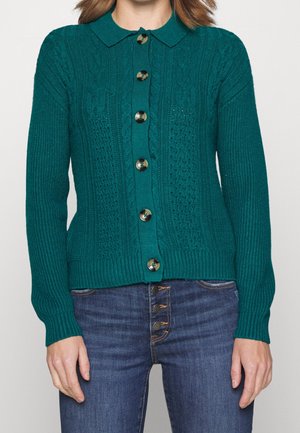 Cardigan - turquoise