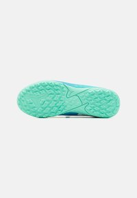 Puma FUTURE 7 PLAY TT JR UNISEX - Fodboldstøvler til kunstgræs - hyperlink blue/mint/white