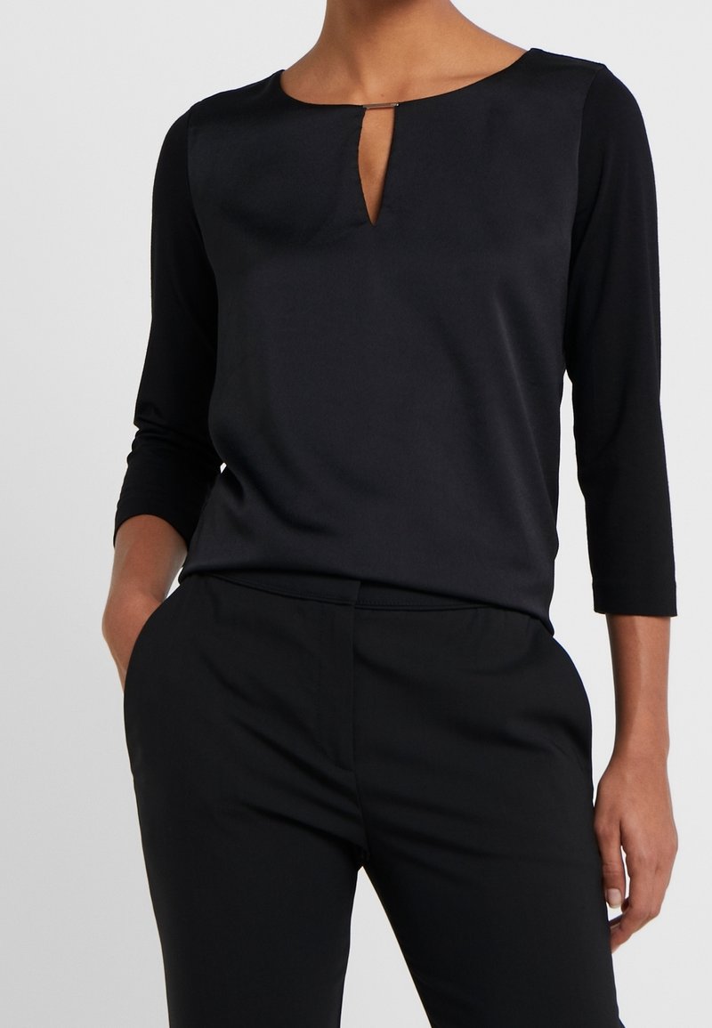 HUGO Bluse - black