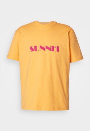 Sunnei CLASSIC LOGO SPRAYED - T-Shirt print - peach