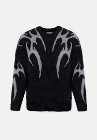 TRIBAL UNISEX - Πουλόβερ - black / grey