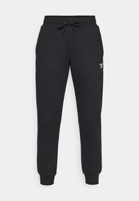 SMALL LOGO CUFFED PANTS - Pantaloni de trening - black