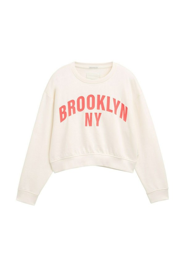 STRICK CROPPED MIT PRINT - Sweatshirt