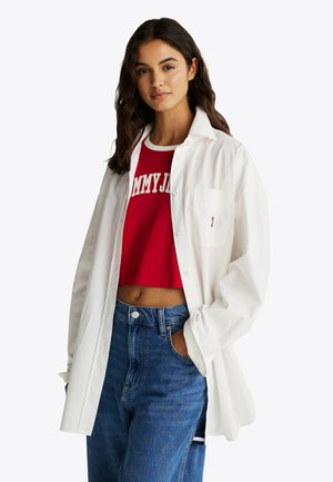 BADGE  POPLIN  EXT - Bluse - ecru