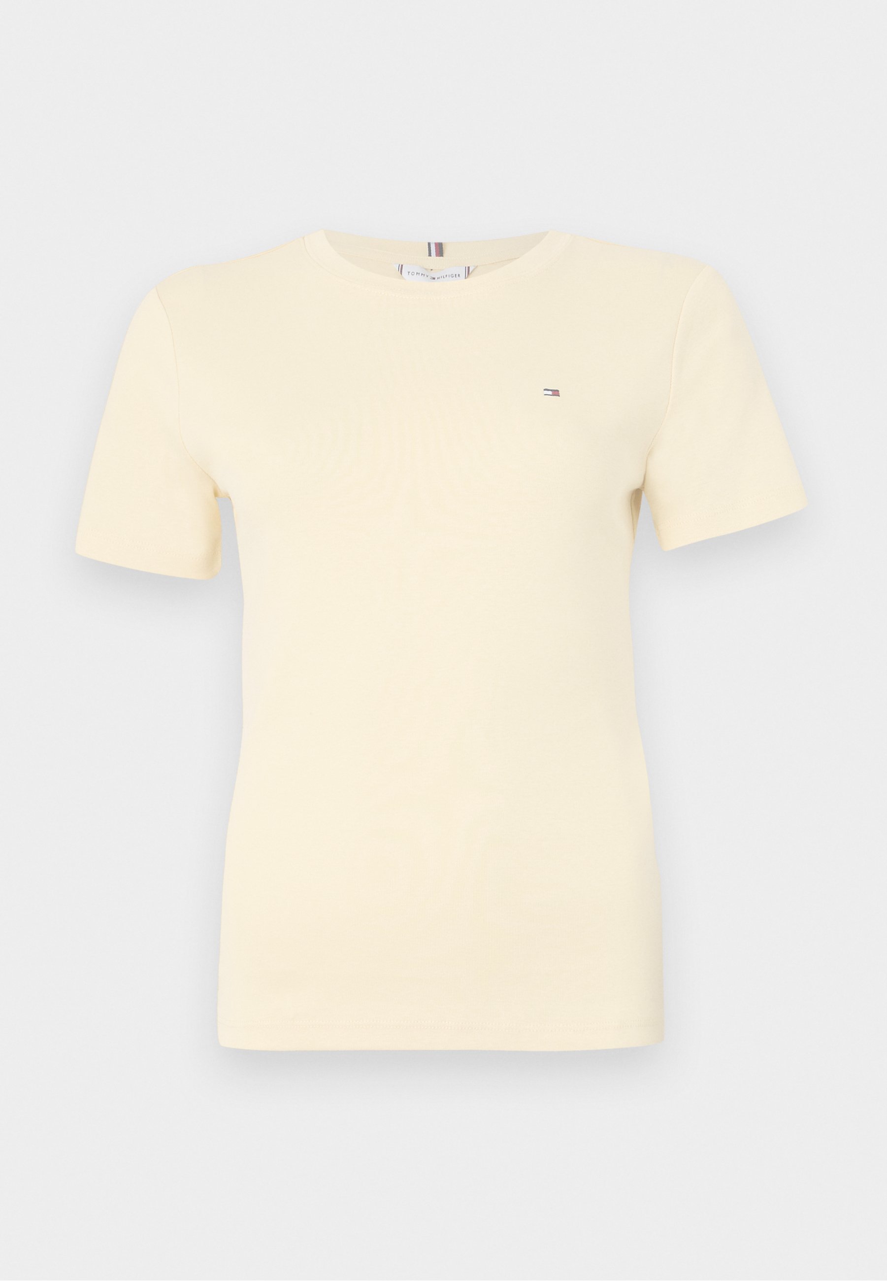 売れ筋商品|||トミー ヒルフィガー Tシャツ レディース トップス SLIM CODY - Basic T-shirt - frozen custard Tommy Hilfiger SLIM CODY - T-shirt print - frozen custard