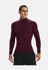 Under Armour COLDGEAR COMPRESSION - Aluspaita - maroon