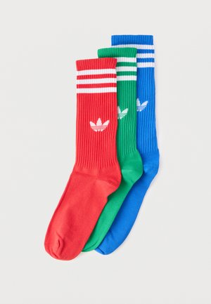 HIGH 3 PACK UNISEX - Nogavice - blue/better scarlet/green