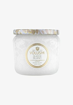 Voluspa VOLUSPA PETITE JAR SUEDE BLANC 127G - Duftlys - white