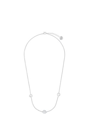 MIT ANHÄNGER KORNBLUME - Collar - silberfarben