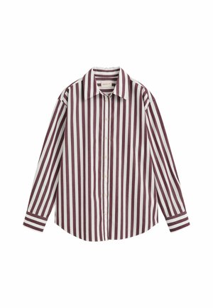 GANT, STRIPED CLASSIC - Chemisier - darkened wine