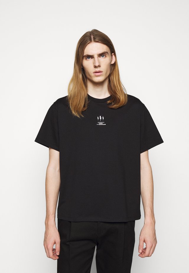 TRIPTYCH THUNDER EASY - T-shirt con stampa - black/white