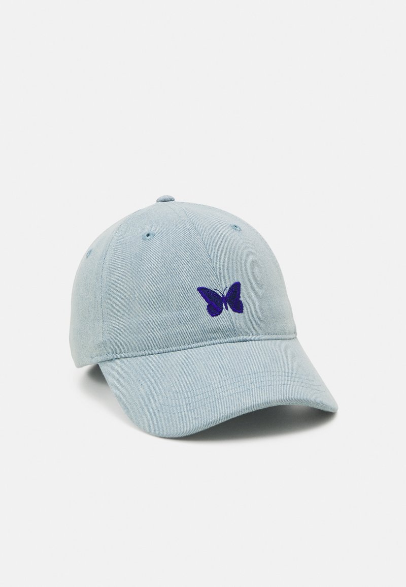 Even&Odd - Cap - blue denim/white, Enlarge