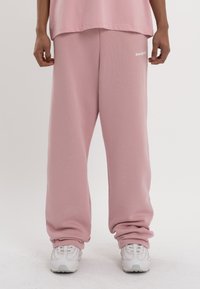 LOW LIGHTS STUDIOS® BASIC LOGO JOGGER - Tréningruha alsók - pink
