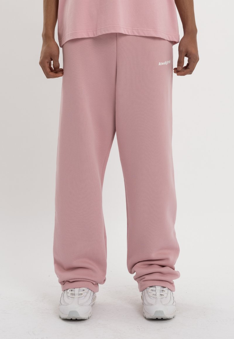 LOW LIGHTS STUDIOS® BASIC LOGO JOGGER - Tréningruha alsók - pink