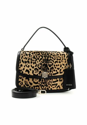 Guess, AUDREY CONVERTIBLE XBODY FLAP - Sac à main - leopard