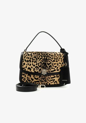 Guess, AUDREY CONVERTIBLE XBODY FLAP - Kabelka - leopard