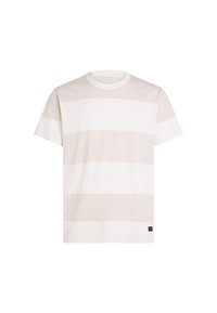Calvin Klein Jeans BADGE  - T-shirt con stampa - moonbeam ivory
