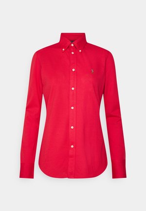 Overhemdblouse - red