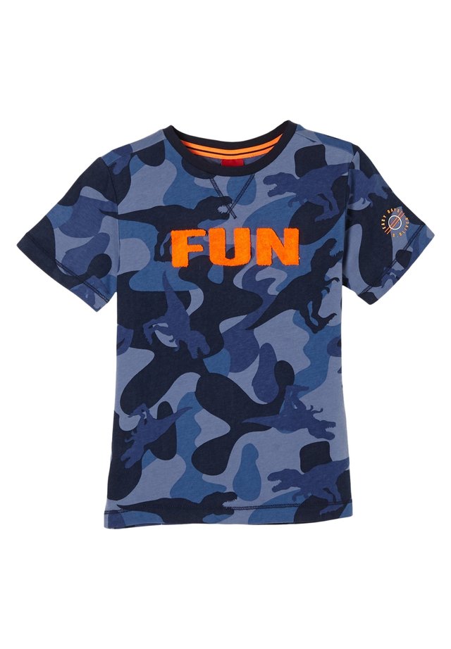 T-Shirt print - blue aop