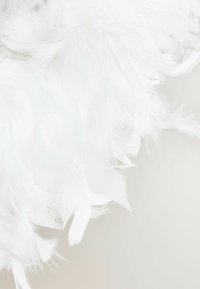 Next FEATHER RING HANDLE  - Clutches - white