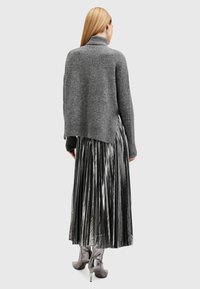 AllSaints SPARK 2-IN-1 - Vestito lungo - grey marl silver
