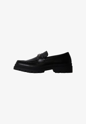 Elong, MOCASSIN BASSE À ENFILER ELONG - Chaussons - noir