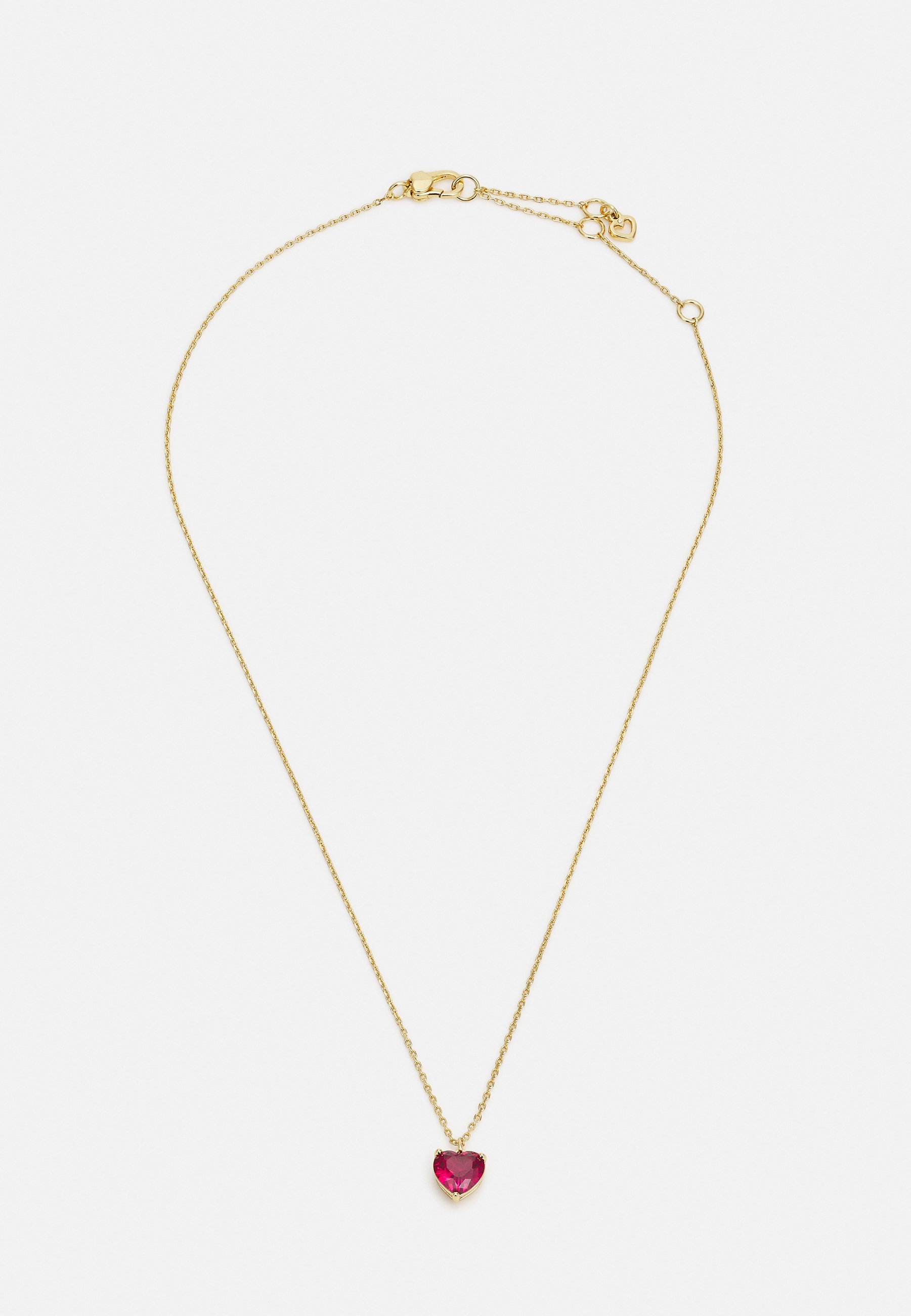 kate spade new york JULY HEART PENDANT Necklace red